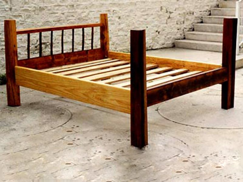 Bed for woods