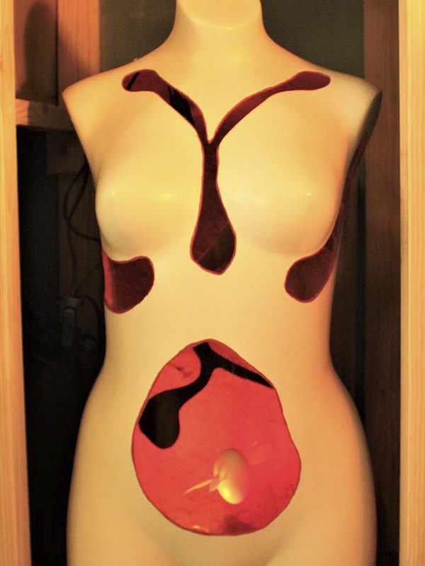 Red woman