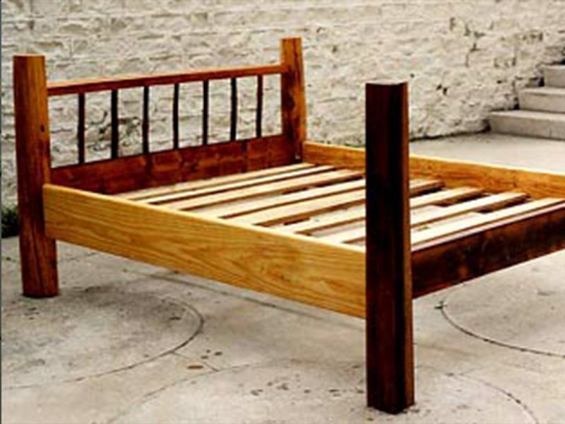 Bed for woods
